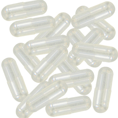 Empty Gelatin Capsules; Size -0- - Stone Creek Health Essentials