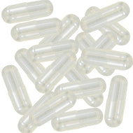 Empty Gelatin Capsules; Size -0- - Stone Creek Health Essentials